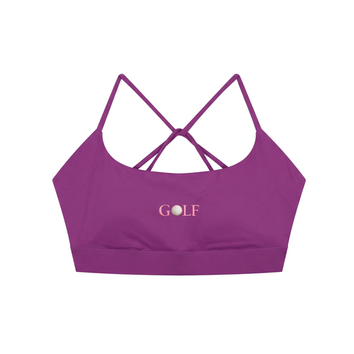 Zero Zen Golf Drive Bra in black — alternate view