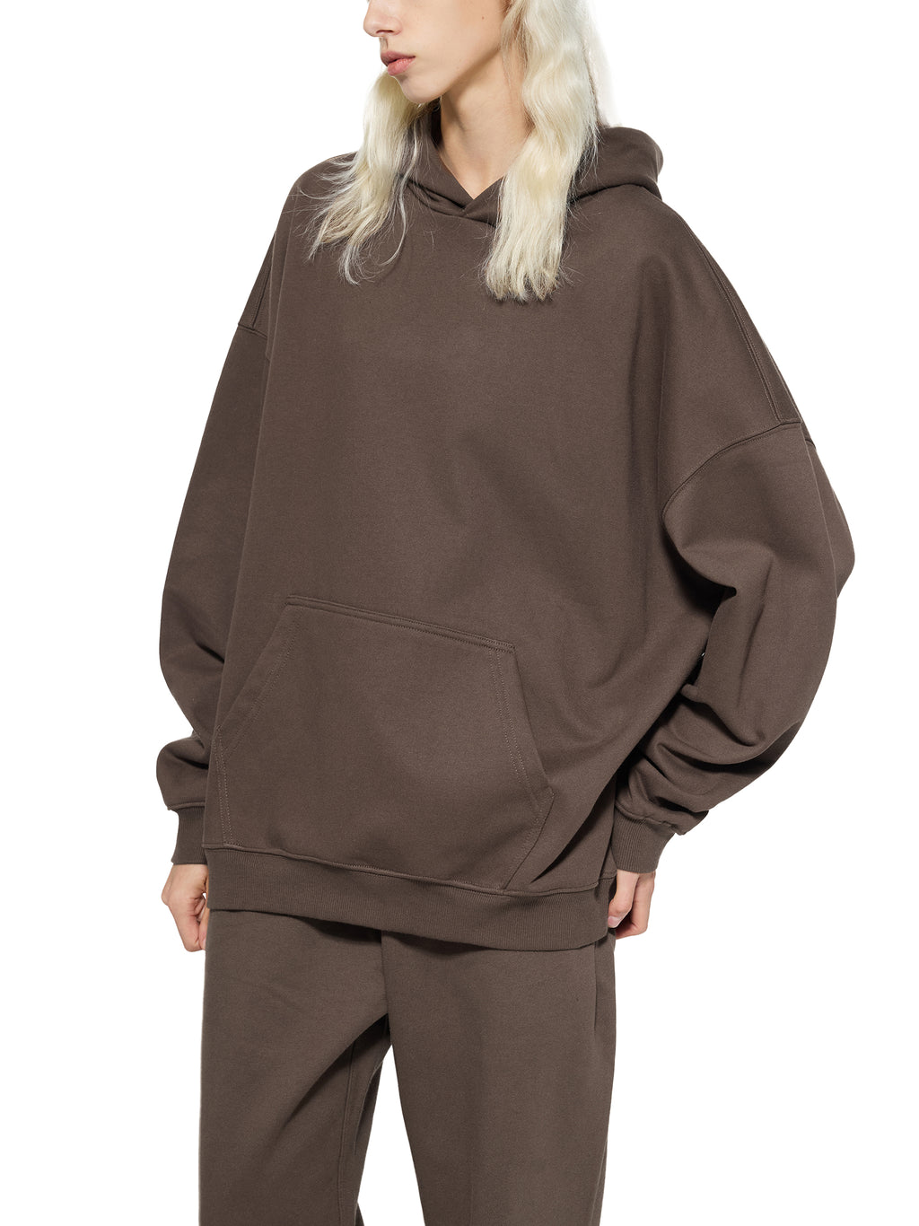 Zero Zen Golf Anchor Hoodie in black — alternate view